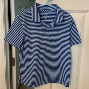 Vineyard Vines Stripped Performance Polo